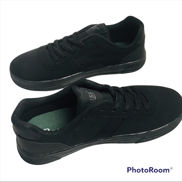 NEW G.H. BASS & CO. Slip-On Laced Shoe Boy's Size 3 Kid's Medium Width Black NIB - Picture 10 of 16